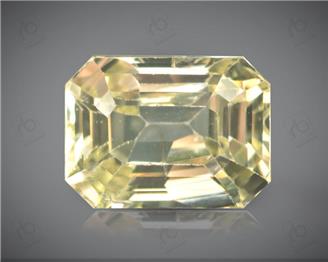 Yellow Sapphire Unheated & Untreated Natural Certified 4.12 carats -98056